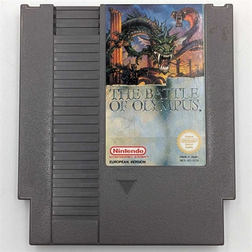 The Battle Of Olympus - SCN - NES Spil (B Grade) (Genbrug)